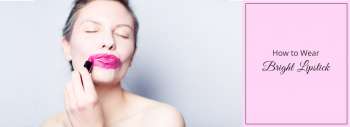 How to wear bright lipstick!