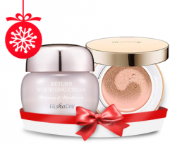 Return Whitening Cream + Pink Blooming CC Cushion