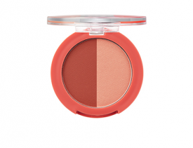 One Touch Duo Blusher 04 Rosy BonFire